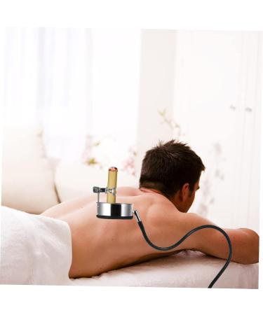 Gleavi Moxibustion Klammer & MOXA Stick Support Frame | Rustproof Steel Fire Extinguisher for Home Use | Enhance Your Wellness with Moxa-King Tools in Earth Colors - Buy Online on GoSupps.com