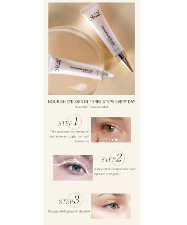 Consummate Eye Essence | Elastin Anti-Aging Eye Serum for Wrinkles Puffiness & Dark Circles | The Clique - Buy Online on GoSupps.com