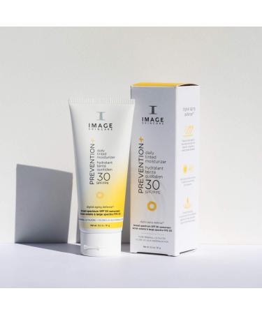IMAGE Skincare Prevention Daily Tinted SPF 30 Moisturizer 3.2 oz - Multi Benefit Sun Protection - Buy Online on GoSupps.com