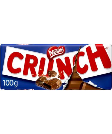  Crunch Crunch Milk Chocolate Sharing Bars 16 x 100g - Buy Online on GoSupps.com