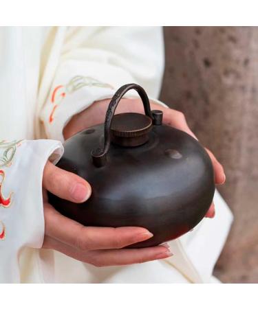 Dayim Premium Copper Hot Water Bottle - Soft Cover Safe & Durable Kids' Heat Bottle for Cozy Nights & Pain Relief | Size: 22cm Thickness: 1.1mm | International Shipping Available - Buy Online on GoSupps.com