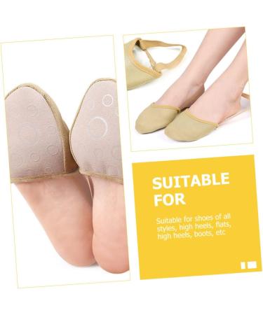 Mobestech Yoga Toe Protector Fore Socks - 4 Pairs for Women | Breathable Nylon | International Shipping - Buy Online on GoSupps.com