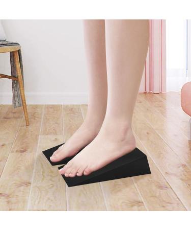 Annisport Yoga Foam Wedges 2 Pack - Calf Stretching Squat Blocks for Physical Therapy - 9x6x2 inches Black - Buy Online on GoSupps.com