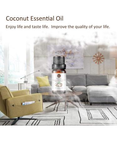 Coconut Essential Oil Pure Undiluted Premium Grade Coconut Oil - 10 mL Coconut 10 ml (Pack of 1) - Buy Online on GoSupps.com
