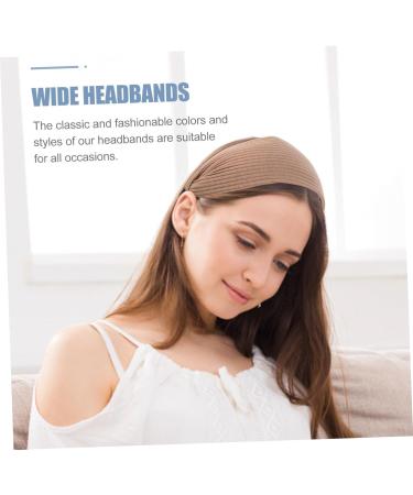 Mikinona Hairband Hairpin Headband Hairband for Girl Hair Accessories Hair Decoration for Headbands for Delicate Hair Hoops Hair Bands Decorative Headdress Knitted Fabric - Buy Online on GoSupps.com