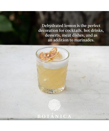 Dried lemon for cocktails and cold drinks 100 g. Sugar-free dehydrated lemon made from 100% natural ingredients. Dried lemon slices perfect as a Christmas decoration. - Buy Online on GoSupps.com