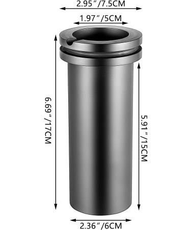 VEVOR High Purity 3kg Graphite Crucible for Metal Smelting - Jewelry Casting Tools - Buy Online on GoSupps.com