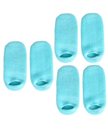 POPETPOP 3 Pairs Dead Skin Socks Skin Softening Socks Spa Feet Sleeves Features Socks for Women Moisture Socks Footcare Socks Ladies Socks Heel Anti-Crack Socks Ankle Socks Miss Lotion