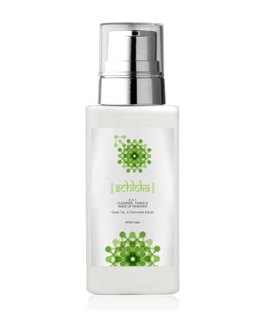 Schloka 3 in 1 Cleanser Toner and Make up Remover with Green Tea & Chamomile Extract - 200ml