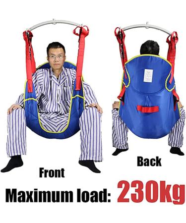Full Body Patient Lift Sling - Toileting Sling Patient Lifter - Medical Lift Equipment - Medical Transfer Belt with Four Point Support Full Body Sling Maximum Load 507 lb L(below150kg) - Buy Online on GoSupps.com