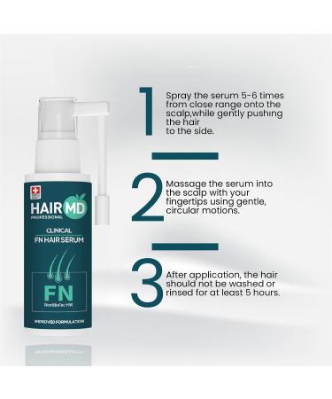 Hairmd Clinical FN S rum r parateur pour cheveux 60 ml - Buy Online on GoSupps.com