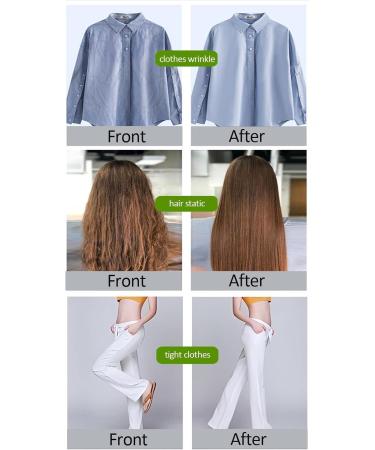 2 Static Spray for Clothes - Static Guard Travel Size | Crimping Release Spray Natural Static Cling Remover Antistatic Spray for Clothes Furniture and 2 Pcs Single Attribute - Buy Online on GoSupps.com