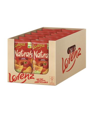Lorenz Snack World Naturals Mild Paprika 12-Pack (12 x 95g) - Buy Internationally | Quality Snacks - Buy Online on GoSupps.com