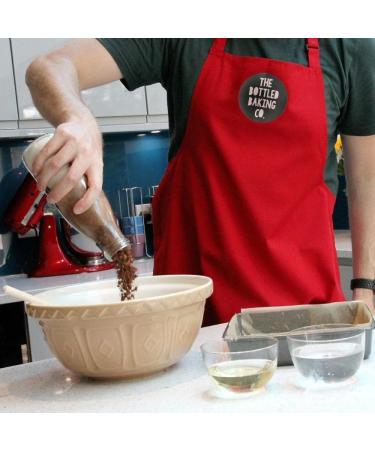 Bottled Baking Co Vegan Chocolate & Walnut Brownie Mix - Makes 12 Slices - Buy Online on GoSupps.com