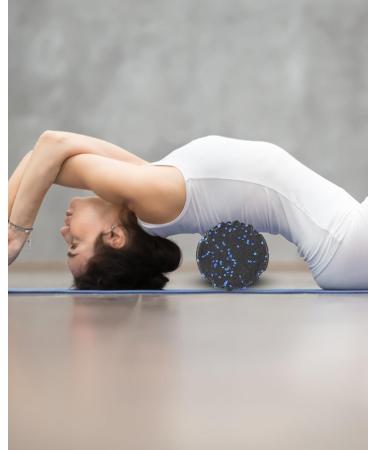 High-Density 3D Texture Fascia Roll for Yoga & Muscle Massage Foam Scooter for Gymnastics Relieve Muscle Tension & Enhance Connective Tissue Health - Buy Online on GoSupps.com