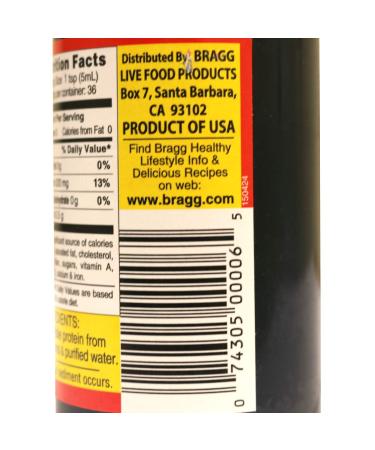 Bragg Liquid Aminos Spray Bottle 6 oz - 2 Pack - Buy Online on GoSupps.com