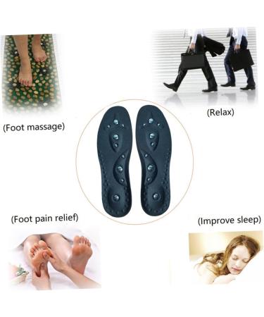 NOLITOY Magnetic Acupressure Insoles - Full Length Arch Support Reflexology Shoe Pads for Massage & Foot Comfort | International Shipping Available - Buy Online on GoSupps.com