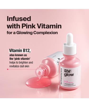 Buy Spot Pink Vitamin Serum - B12 & Niacinamide for Dull Skin | 1.01 fl oz | Achieve Glass Skin - Korean Skincare - Buy Online on GoSupps.com