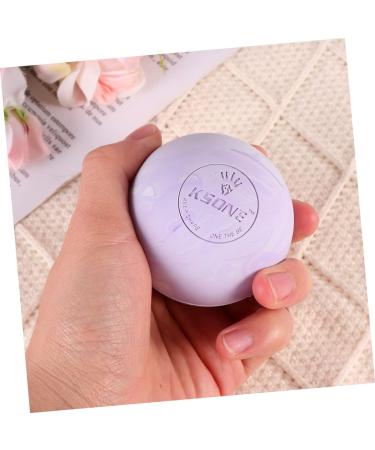 Partykindom Yoga Wellness Tools: Blood Circulation Palm Seed Yoga Chair Yoga Bag Gurt Mini Fascia Ball - Fitness Massager for Seniors | Purple 6.5x6.5cm - Buy Online on GoSupps.com