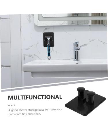 COOPHYA 4pcs Razor Hanger Socket Holder for Men - Towel Abs Storage Box | Durable Acrylonitrile Butadiene Styrene | Shop Internationally - Buy Online on GoSupps.com