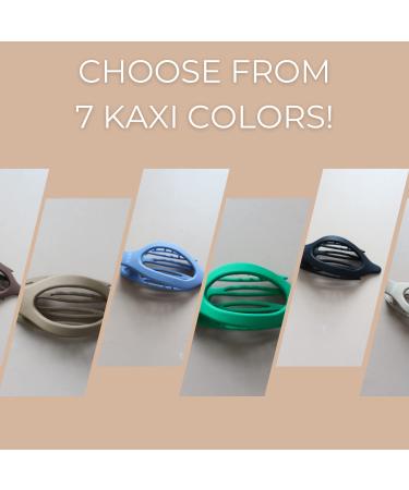 KAXI Laydown 2.0 Hair Clip Claw - Strong Clip Teeth | Ideal for Thick & Thin Hair | 7 Color Options (Dark Brown) - Buy Online on GoSupps.com
