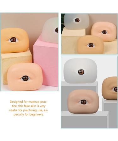 FOMIYES 4 pcs Training Silicone Practice Boards Eyeshadow Eyebrow Skin Makeup 1 count (Pack of 1) As Shown 1x2pcs - Buy Online on GoSupps.com
