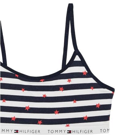Tommy Hilfiger Girls' Crop Sports Bra Pack of 2 - Navy - Size 12-14 - Buy Online on GoSupps.com