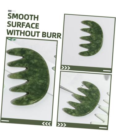 Hoement Jade Massage Comb - Creative Body Massager Tool for Ultimate Relaxation & Wellness - Buy Online on GoSupps.com