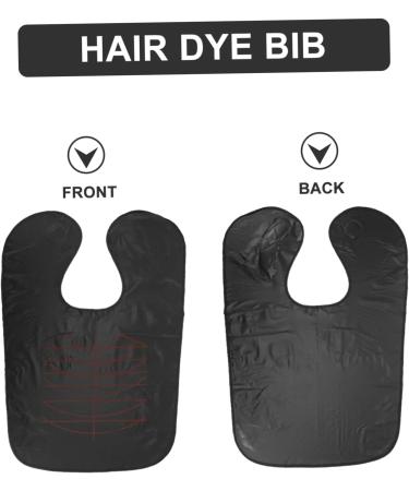 Ipetboom 1 Set Hair Coloring Tools Hair Dye Mixing Bowl Hair Coloring Comb Hair Dye Comb Hair Dye Brush Barber Cape Hair Coloring Bowl Hair Dye Cape Hair Dye Tools Shawl Plastic Baking Oil 20.5x6cm Black - Buy Online on GoSupps.com