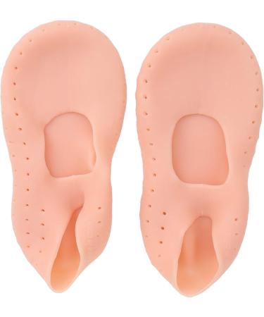 Wallfire Anticracks Sil Socks - Heel Care Solution | 1 Pair of Gold (L) Comfort Socks for Healthy Feet - Buy Online on GoSupps.com