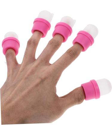 Didiseaon Lot De 20 Couvre-ongles Dissolvant Vernis Ongles R utilisables Taille Moyenne Couleur Rose Pour Manucure Professionnelle Et Diy Soins Des Ongles - Buy Online on GoSupps.com