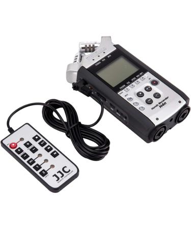 JJC H4n Remote Control Commander for Zoom H4n & H4n Pro 2020 Model - 1.4m Cable for Handy Portable Recorder - Buy Online on GoSupps.com