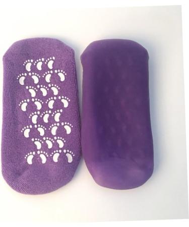 Beavorty moisturizing Gloves spa Gloves moisturizing Hand Gloves Purple Sock Set - Buy Online on GoSupps.com
