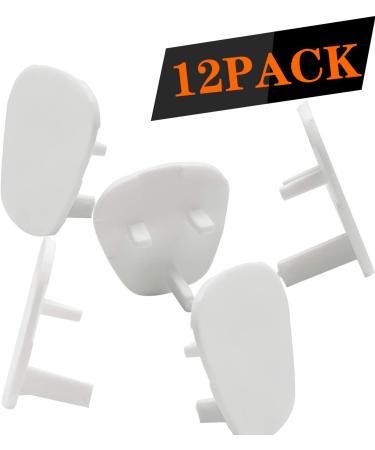 12Pcs Child Safety Plug Socket Covers - Baby Proof Electrical Outlet Protectors for Home, School, Office - UK Plug Caps - Buy Online on GoSupps.com