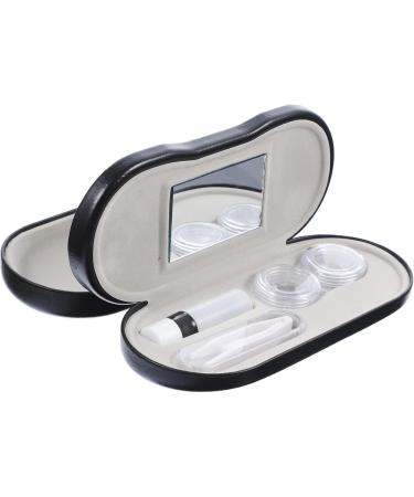 HOMSFOU 5-Piece Double Layer Velvet Camouflage Glasses Case Set - Stylish Ladies Mirror Box (15.7 x 7.4 x 4 cm) for International Shipping - Buy Online on GoSupps.com