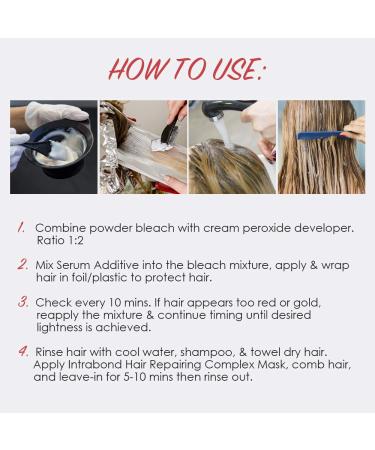 Punky Intrabond 40 Vol Bleach Kit - Fast Bleaching Action for Brighter Hair - Buy Online on GoSupps.com