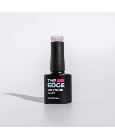 THE EDGE Gel Nail Polish 8ml - The Soft French - UV/LED Manicure/Pedicure for Salon & Home Use Highly Pigmented/Long Lasting/2-Coat Coverage - Buy Online on GoSupps.com