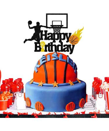 9pcs Basketball Cake Topper - Basketball Cake Decorations Boys Age 10 Cupcake Toppers Basketball Cake Topper Birthday Basketball Topper Basketball Cake Decorations for Boys - Buy Online on GoSupps.com