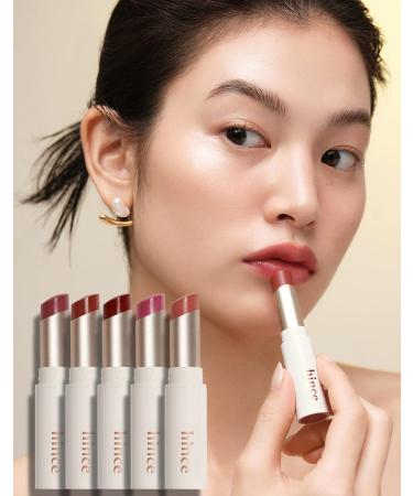 HINCE Mood Enhancer Lip Glow - Moisturizing Balm with Shea Butter & Sweet Almond | Buttery Balm Texture for Neutral Color - 0.2oz (LET ME DEW) - Buy Online on GoSupps.com