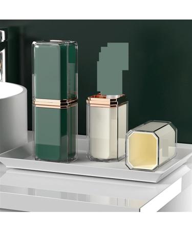 Digjobk Orange Travel Toothbrush Cup | Portable Organizer & Bathroom Accessory | Toothpaste & Toothbrush Storage Box - 21.6cm - Buy Online on GoSupps.com