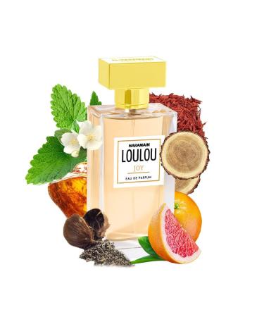 Al Haramain Loulou Joy - Perfume for Women and Men - Long Lasting Body Spray with Notes of Grapefruit Jasmine and Patchouli - 3.33 oz EDP Spray - Buy Online on GoSupps.com
