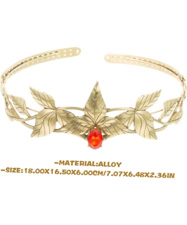 DRESSOOS Wedding Hair Accessories Tiara Head Band Hair Bands Hair Accessories for Women Womens Headband Women Headband Headpiece Jewelry Elf Headpiece Decorative Headband Fairy Outfit Alloy - Buy Online on GoSupps.com