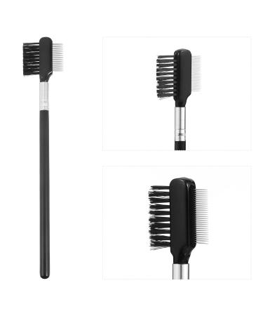 FRCOLOR 3pcs Double Head Eyebrow & Eyelash Comb Set - Curler & Grooming Brush for Perfect Makeup | International Shipping Available - Buy Online on GoSupps.com