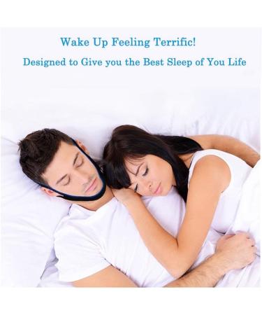Advanced Anti Snoring Chin Strap - Adjustable Solution for Men and Women - 2019 Upgraded Version - Buy Online on GoSupps.com