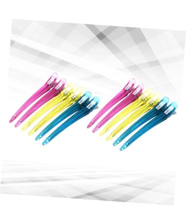 Beaupretty 12 Set Crystal Clip Thin Reindeer Headband Adult Seamless Clip Hair Partition Clip Long Mouth Clip Classroom Black Barrettes Hair Pin Hair Clip No Trace Alligator Clip - Buy Online on GoSupps.com