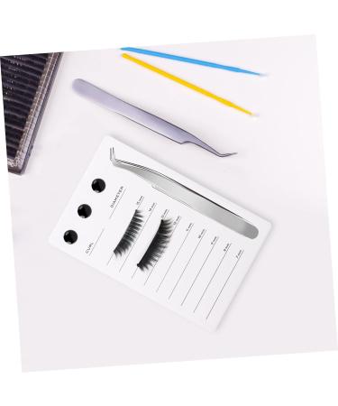 Palette De Cils Aimant e Plateaux Acrylique Blanc Gradu Pour Extensions De Cils Professionnels Usage Salon Et Domicile - Buy Online on GoSupps.com