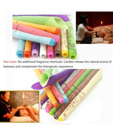 Buy 32 Pcs Ear Candles - Beeswax & Natural Cotton Ear Cones with Filters | 8 Colors Available - International Shipping - Buy Online on GoSupps.com
