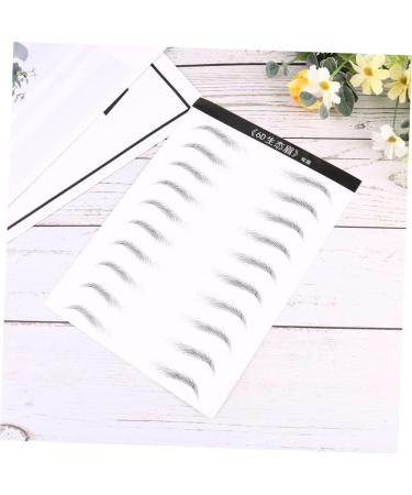 FRCOLOR 4 Sheets Makeup Stickers Eyebrows Transfer Stickers Brow Tatoo Eyebrow Stickers Simple 3d Cosmetic - Buy Online on GoSupps.com