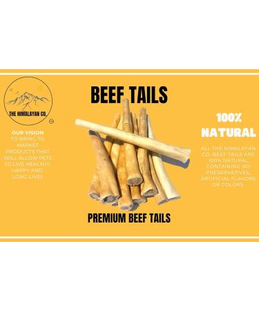 Beef Tails Dog CHEW Treat - *(6-10 Beef Tails 12 INCH/500 Grams)* - Cow Tails - Rawhide Free - All Natural - Long Lasting Dog CHEW - Beef Tail - Beef Treat for Dogs - Buy Online on GoSupps.com