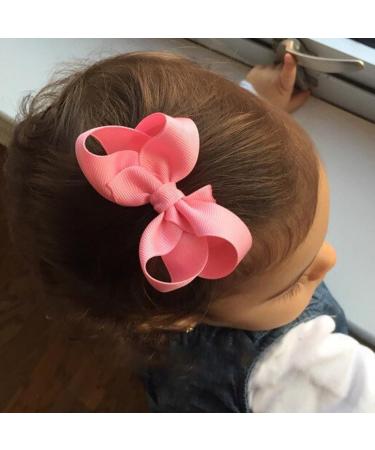 EBHO 12-Piece 8 cm Hair Clips for Girls - Stylish Crocodile Clips & Bows for Babies | Perfect Hair Accessories - Buy Online on GoSupps.com